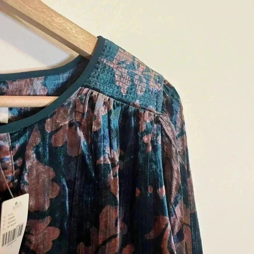 NWT Anthropologie Faustine Peasant Blouse - Picture 6 of 12